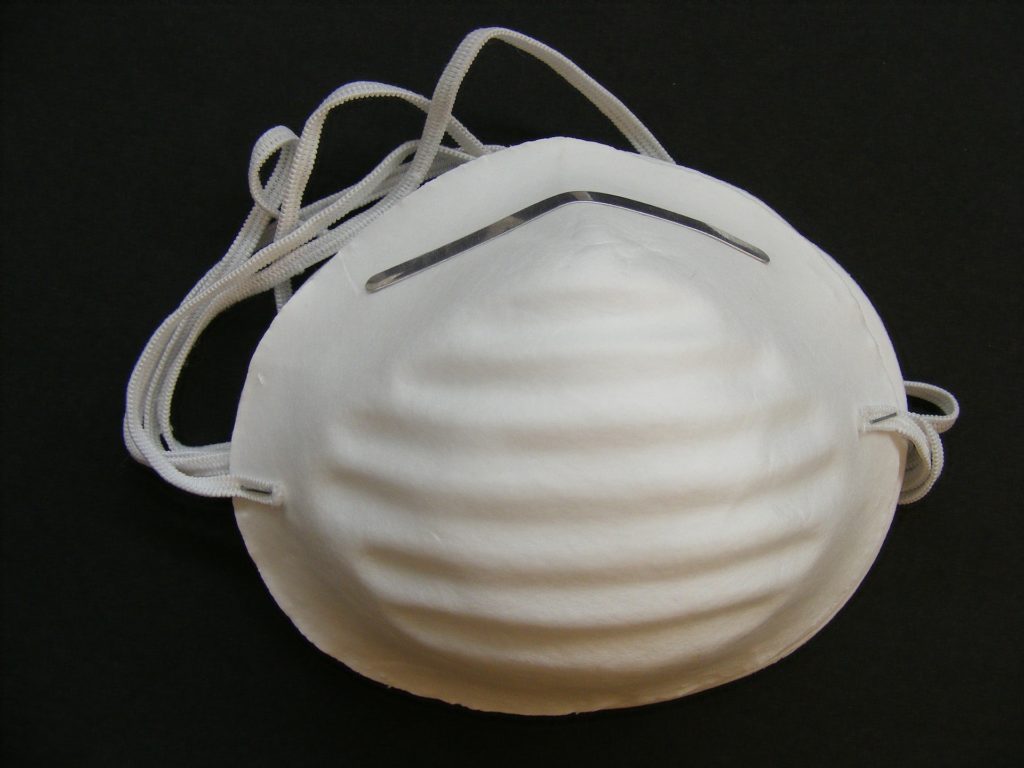A dust mask.